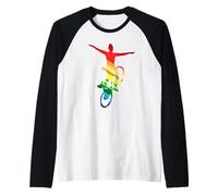 Vélo Artistique Artistique - Multicolore - Arc-en-Ciel Manche Raglan