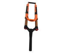 Vélo Avant Fourche Suspension D'Air Bras Contrôle De Choc Absorbant Fourche Avant pour 27,5 Pouces Vélo En Alliage Magnésium Orange 73 cm