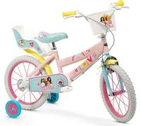 Vélo Barbie 16 pouces pour filles 5-7 ans Rose