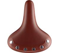 Selle Vélo Cruiser Avec Ressorts VELO vl8114 Cuir Marron + Rivets Vintage