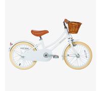 Vélo Blanc Alu Et Acier Vélo Enfants 4-7 Ans Exercice Physique
