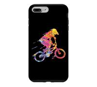 Vélo BMX Abstrait coloré Cool Cycliste Coque pour iPhone 7 Plus/8 Plus