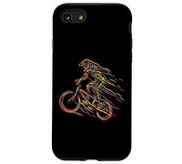 Vélo BMX coloré Cool Abstrait Coque pour iPhone SE (2020) / 7/8