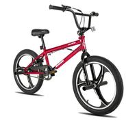 Vélo BMX - HILAND - 20 pouces - Cadre acier Hi-Ten - Rotor 360° - Pneus 20x2 35