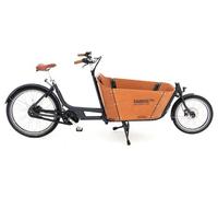 Velo cargo electrique babboe city mountain enviolo nuvinci 500 wh 20 26 gris anthracite marron
