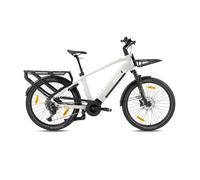 Vélo cargo électrique Monty V6 Rover Blanc