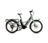 Velo cargo longtail electrique cube longtail hybrid 800 shimano cues 11v 800 wh 26 vert pea 2026