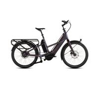 Velo cargo longtail electrique cube longtail hybrid comfort 800 enviolo heavy duty 800 wh 26 gris rouge mineral 2026