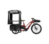 Velo cargo longtail electrique o2 feel equo 4 3 mid shimano deore 10v 835 wh 20 26 rouge pack family extra