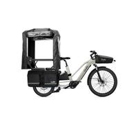Velo cargo longtail electrique o2 feel equo adventure 5 1 mid shimano cues 9v 835 wh 20 26 beige pack family extra