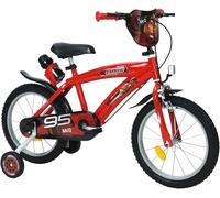Vélo Cars Disney 16 Pouces Pour Enfant Avec Roues Bici 4 5 6 7 Ans