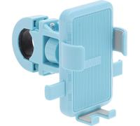 Vélo Cellulaire Téléphone Support, Cellulaire Téléphone Support Pour Moto Scooter, Rotatif Vélo Scooter Téléphone Clip Pour 4.7-7.2 Pouce Smartphone, Bleu