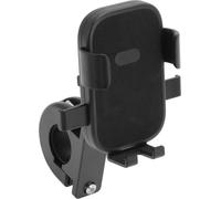 Vélo Cellulaire Téléphone Support, Guidon Téléphone Support Pour Moto Scooter, Rotatif Smartphone Support Pour 4.7-7.2 Pouce Phone, Noir