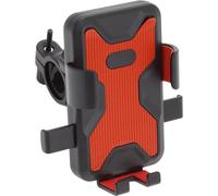 Vélo Cellulaire Téléphone Support, Guidon Téléphone Support Pour Moto Scooter, Rotatif Vélo Scooter Téléphone Clip Pour 3.5-6.5 Pouce Smartphone, Noir Rouge