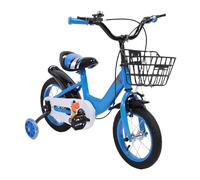 Vélo Commençant à Marcher, Vélos de 12 Pouces pour Aire de Jeux de Jardin à Domicile Entre 3 et 10 Ans (Blue)