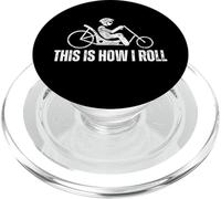 Vélo couché Amusant avec Inscription « This is How I Roll » PopSockets PopGrip pour MagSafe