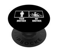 Vélo couché Your Brother My Brother PopSockets PopGrip Adhésif