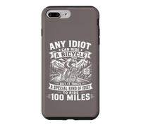 Vélo Cycliste n'importe Quel Idiot Peut Rouler Un vélo drôle Coque pour iPhone 7 Plus/8 Plus
