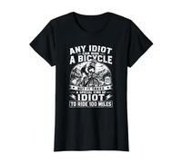 Vélo Cycliste n'importe Quel Idiot Peut Rouler Un vélo drôle T-Shirt Graphique avec Valeur