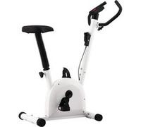 Vidaxl Vélo D'appartement Avec Résistance À Courroie Blanc Blanc