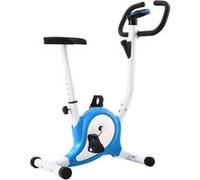 Vélo d'Appartement avec Résistance à Courroie Violet Exercices Fitness vidaXL
