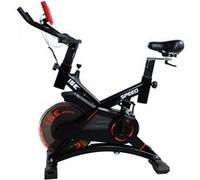 Velo d appartement Ergonomie Cardio-Training Exercise avec Roue d'inertie 10kg Bike Fitness Hauteur Réglable à Domicile