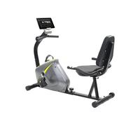 Vélo d appartement magnétique couché avec mesure du pouls Noir G