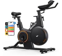 Vélo d’appartement MERACH, 16 niveaux résistance magnétique, ± 6 % inclinaison, écran LCD, Bluetooth, APP, charge 160 kg,