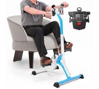 Vélo d’entraînement pour domicile, équipé de poignées et d’un écran LCD, destiné à la rééducation et au renforcement des membres supérieurs et inférieurs