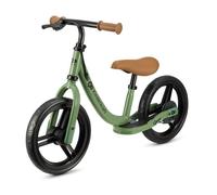 KINDERKRAFT Space 2 Vélo sans Pédales, Bébé, Évolutif, Draisienne en Métal, Deux Roues, Siège Réglable, Poids léger, 3,6kg, 80 cm et Jusqu’à 35 kg, Vert