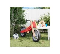 vidaXL Vélo d'équilibre pour enfants rouge Rouge