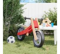 vidaXL Vélo d'équilibre pour enfants rouge Rouge