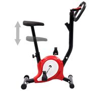 Vélo d'Appartement avec Résistance à Courroie Violet Exercices Fitness vidaXL