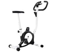 Vélo d'Appartement avec Résistance à Courroie Violet Exercices Fitness vidaXL