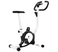 Vélo d'Appartement avec Résistance à Courroie Violet Exercices Fitness vidaXL