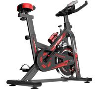 Vélo d'appartement Clover Fitness Tributo 3.0 - roue d'inertie de 15 kg - console tactile multifonctionnelle