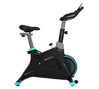 Cecotec Velo d Appartement Indoor professionnel DrumFit Indoor Professional Incline. Velo avec Résistance Magnétique, App, Inclinaison Motorisée, Inertie de Roue 10Kg, 32 Niveaux de Résistance, Écran