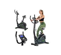 Hop-Sport Vélo d'appartement électromagnétique, Masse d'inertie 10 kg, Vélo stationnaire HS-120H Argo, 32 Niveaux de Résistance