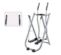Vélo d'appartement elliptique pliable - Double entraînement - Pour entraînement cardio à la maison