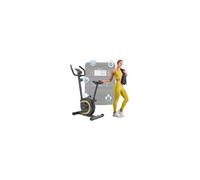 Hop-Sport Vélo d’appartement, Masse d'inertie 5 kg, 8 Niveaux de résistance magnétique, Vélo d'intérieur HS-015H Vox, Max. 120 kg