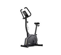 Hop-Sport Vélo d'appartement HS-4000H Grant avec Résistance à 16 Niveaux, Écran LCD et Siège Réglable, Vélo de Fitness Magnétique Peu Encombrant Pour la Maison Noir / Doré G