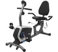 Vélo d'appartement ISE SY-6801 - Semi-allongé - 8 Niveaux de résistance réglables Gris G