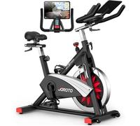 Vélo d'appartement - JOROTO - X2PRO - Résistance magnétique réglable - Bluetooth - Support tablette 12,6 pouces