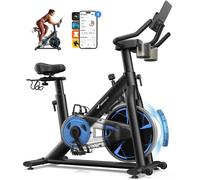 Vélo d'appartement Magnétique - MERACH - Volant 8 kg - 8 niveaux - écran LCD - Max 150 kg -Bluetooth/Kinomap/Zwift/App Dédiée