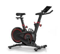 Vélo d'Appartement Magnétiques BIGZZIA Indoor Cycling - Roue d'inertie 10kg - connexion Kinomap et Zwift APP - Selle réglable