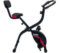 Care Fitness - Vélo d'Appartement Pliable - CV-315-7 Fonctions - Pédales Lestées & Sanglés pour un bon Maintien - 10 Niveaux de Résistance - Freinage Magnétique