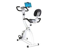 Vélo d'appartement pliable Dossier. Back Fit + Support pour tablette/smartphone