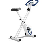 Vélo d'appartement pliable - Ultrasport - F-Bike - Extra silencieux - Selle confort - Bleu