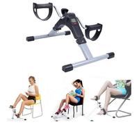 Vélo d'appartement pliable Yonntech - Fitness Stepper avec pédales repliables - Noir