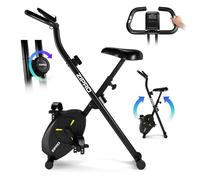 Vélo d'Appartement Pliable ZIPRO Eclipse X - Résistance Magnétique - LCD, Capteurs de Pouls - Fitness & Cardio - Max 110kg - Noir